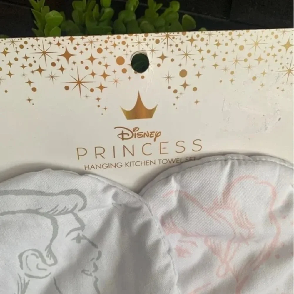 Disney Princess Hanging Towel Set-Cinderella and Prince Charming